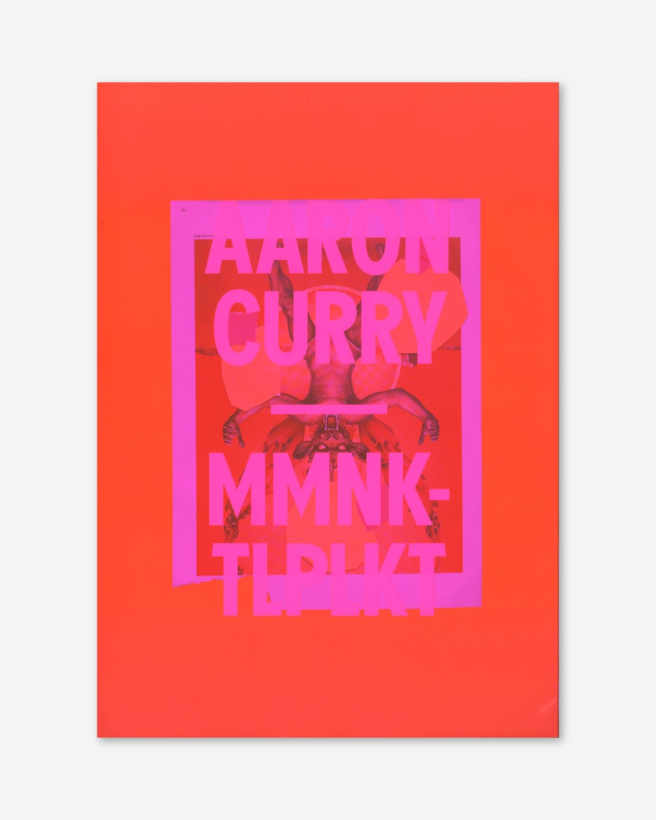 Aaron Curry: MMNKTLPLKT (2011) catalogue cover