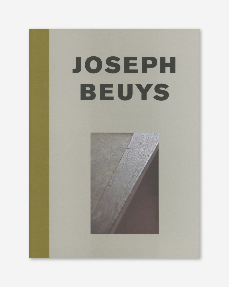 Joseph Beuys: Doppelaggregat and Bergkonig (1999) catalogue cover