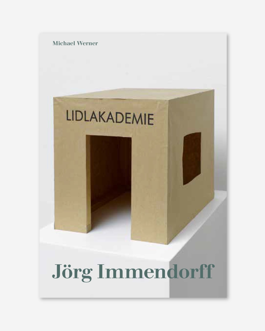 J&ouml;rg Immendorff: LIDL Works and Performances from the Sixties (2016) catalogue cover