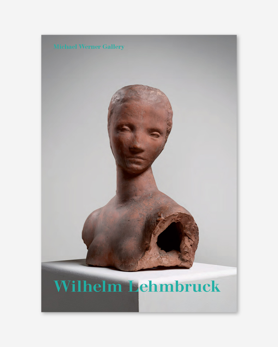 Wilhelm Lehmbruck (2013) catalogue cover
