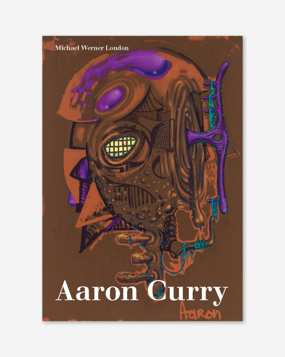 Aaron Curry: Paintings (2014) catalogue cover
