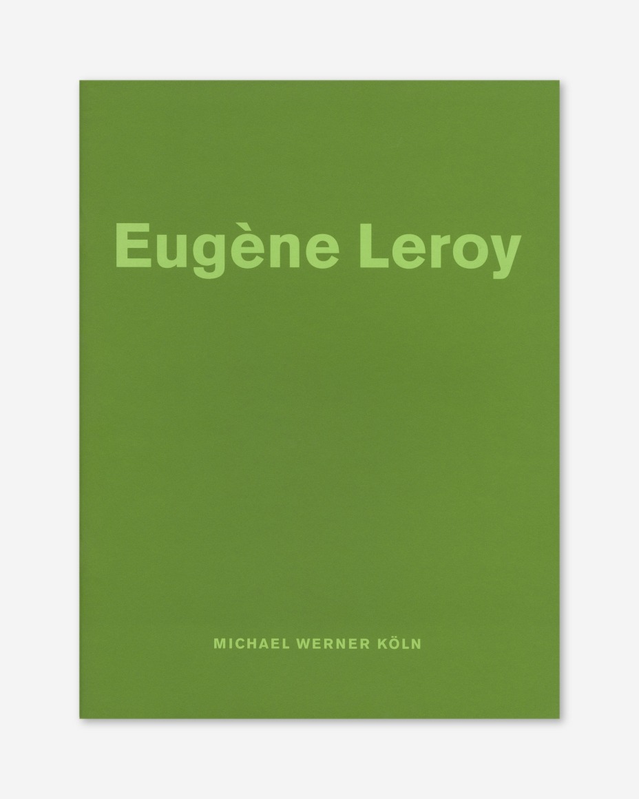 Eugene Leroy: Neue Bilder (1996) catalogue cover