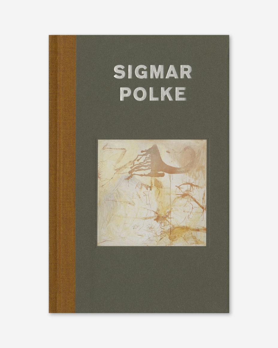 Sigmar Polke: Silver Paintings (2015) catalogue cover