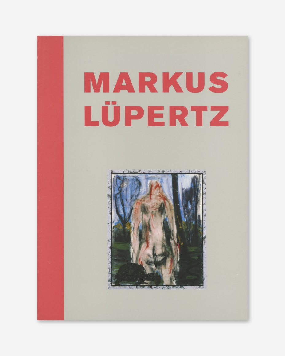 Markus L&uuml;pertz: R&uuml;ckenakte (2005) catalogue cover