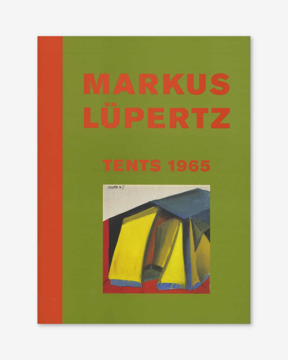 Markus Lupertz: Tents 1965 (2007) catalogue cover