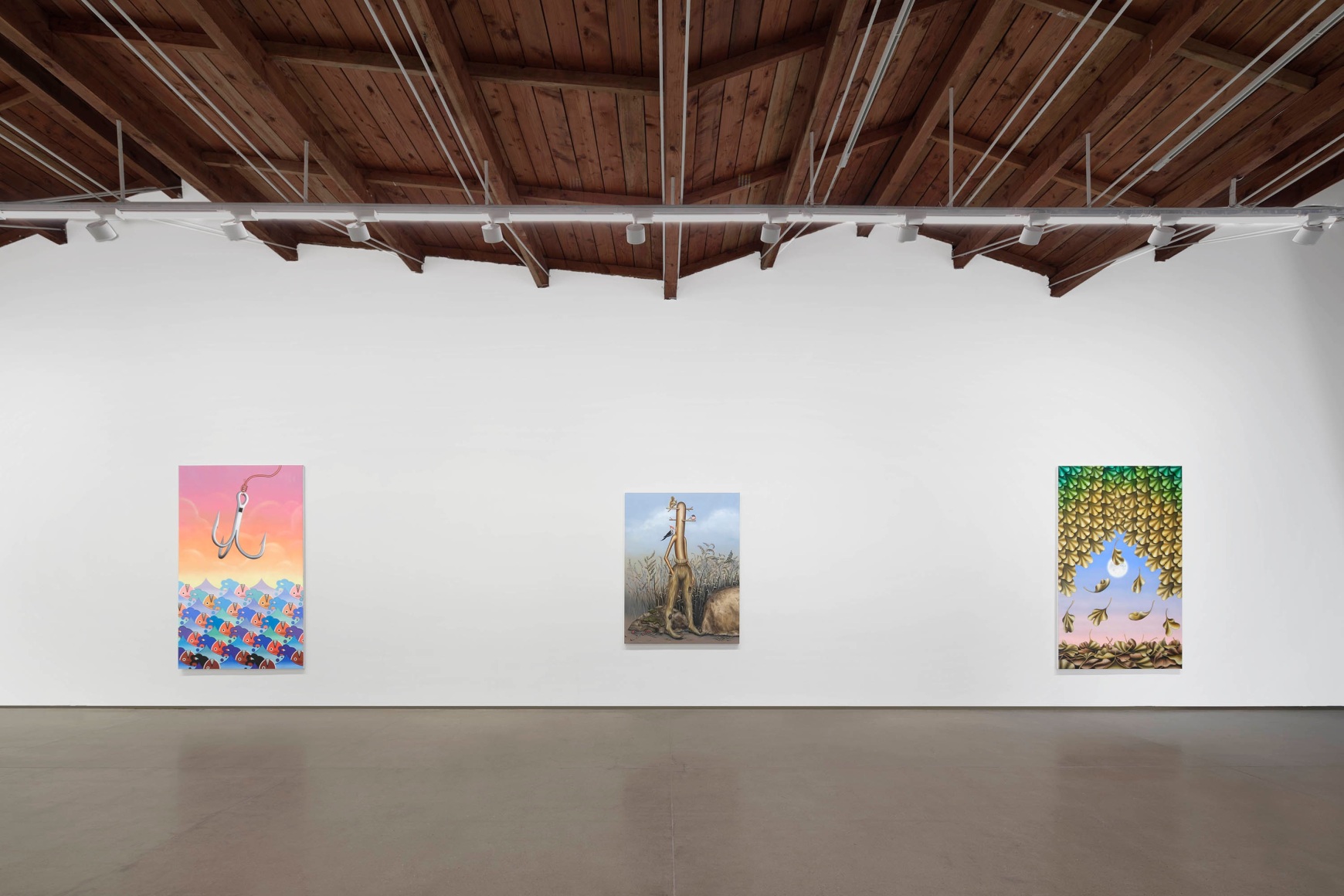 Installation view,&nbsp;Emily Mae Smith, Habitats, Pond Society, Shanghai, 2023