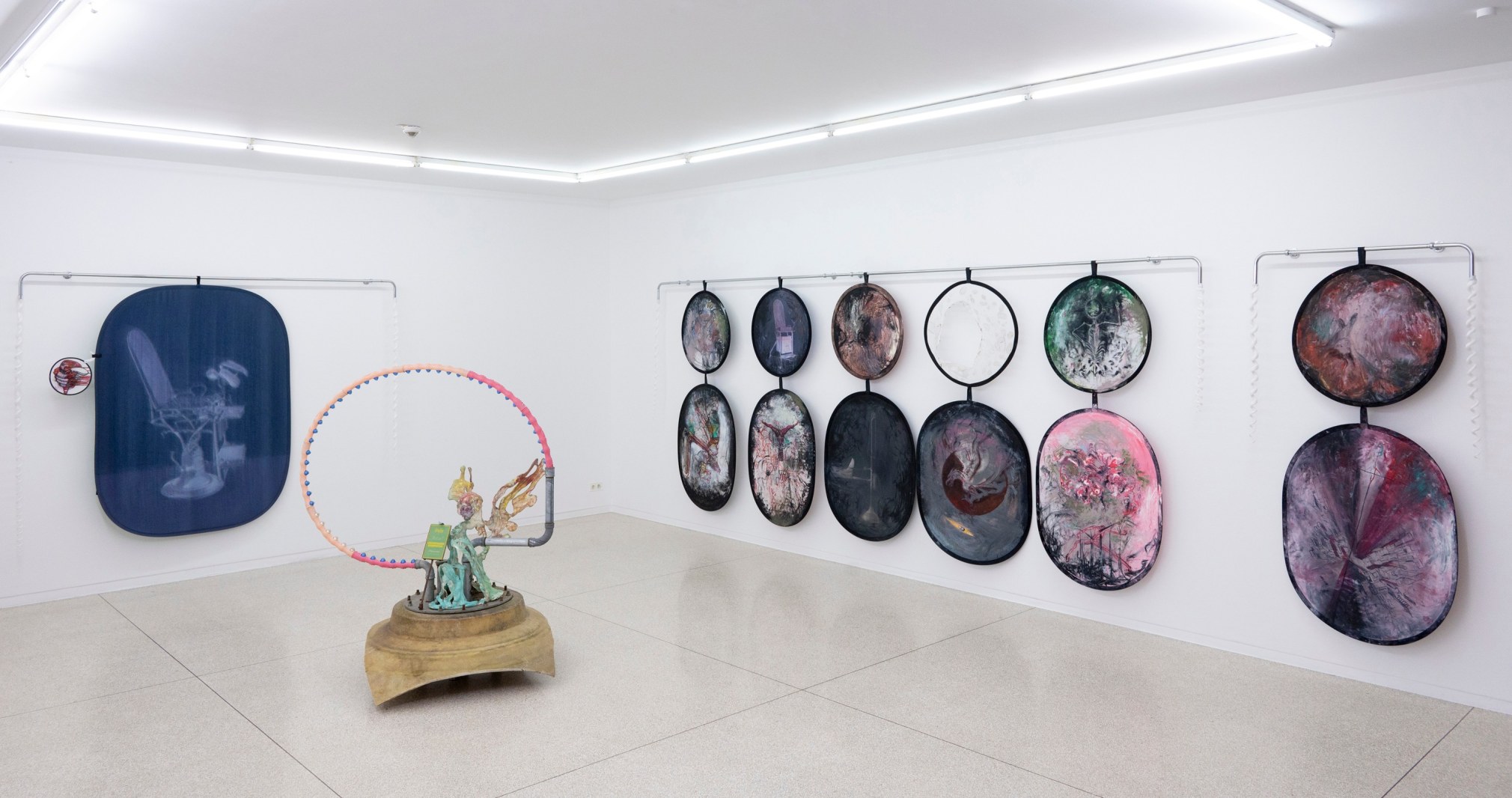 Installation view, Raphaela Vogel,&nbsp;Found Subject, Heidelberger Kunstverein, 2024