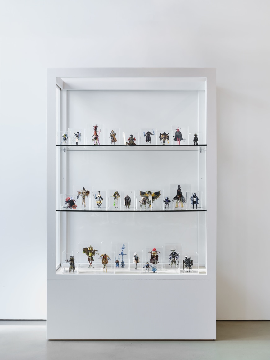 Installation View, Hiroki Tsukuda, The Days of Humans, Petzel, 2024