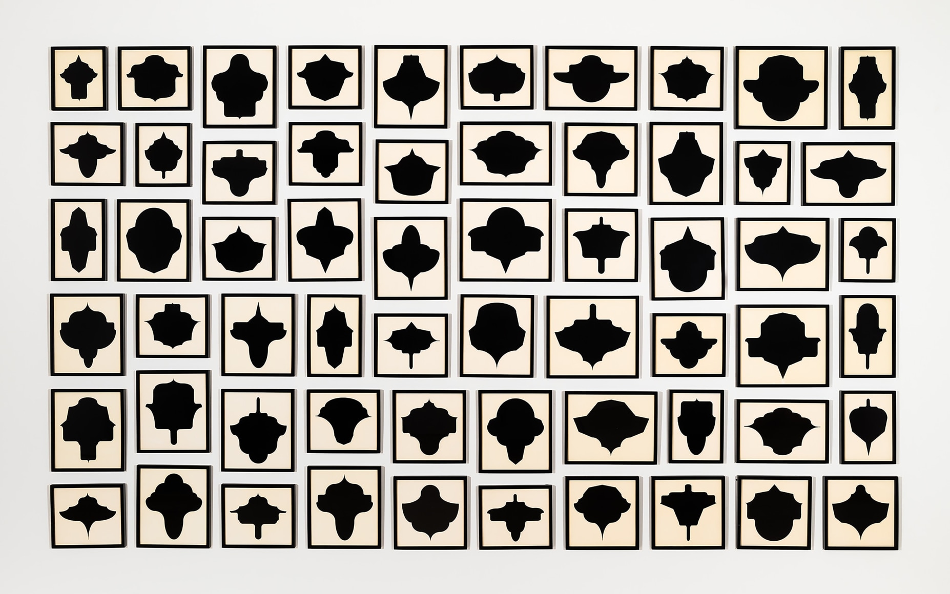 Allan McCollum, Collection of Sixty Drawings, 1988/90