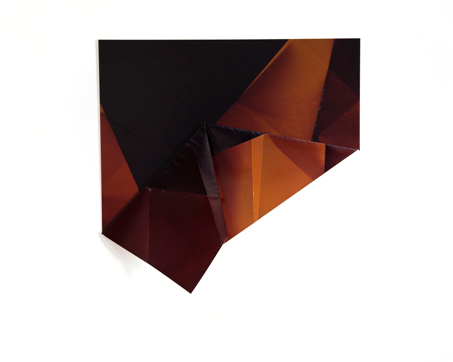 Walead Beshty, Three-Sided RA-4 Process Color Relief (RGB) Los Angeles, California, January 6, 2022, Fujicolor Crystal Archive Type II, Em. No. 859809B217, 02522, 2022