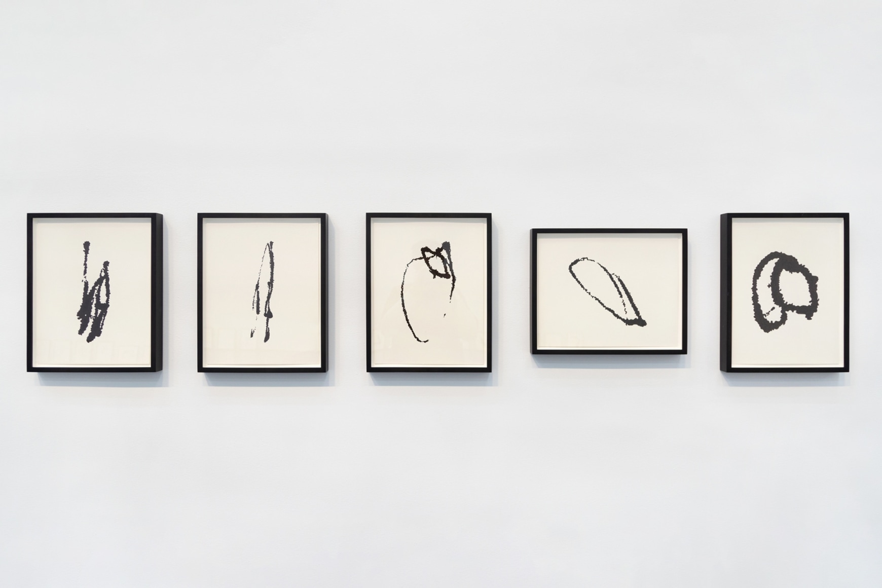 Allan McCollum, Collection of Five Writer&#039;s Daughter Drawings