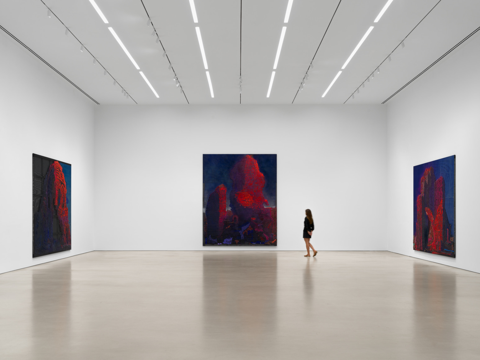 Installation view, Austin Martin White, Tracing Delusionships, Petzel, 2025. Photos by Dan Bradica. Courtesy of the artist and Petzel, New York.