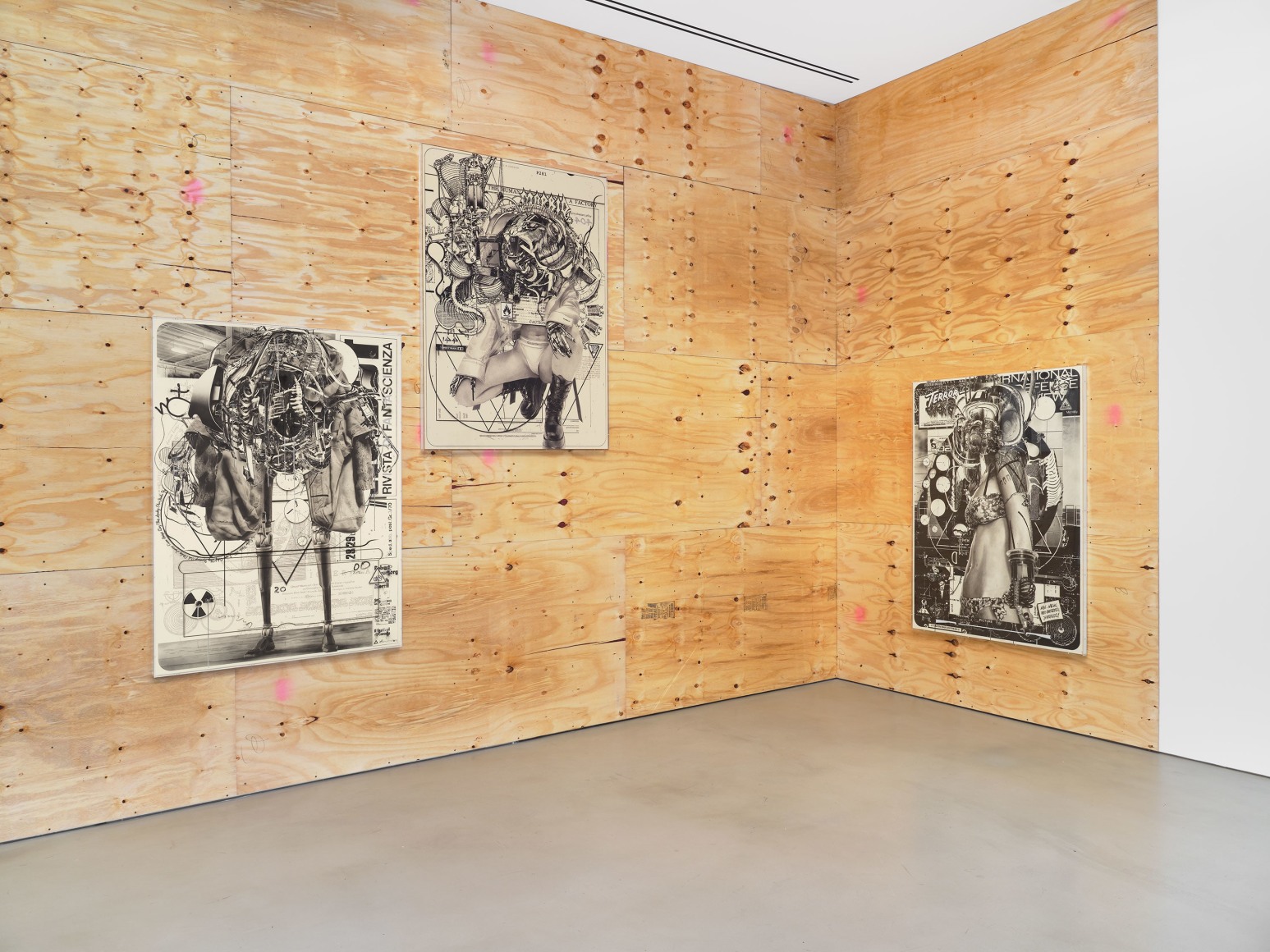 Installation View, Hiroki Tsukuda, The Days of Humans, Petzel, 2024