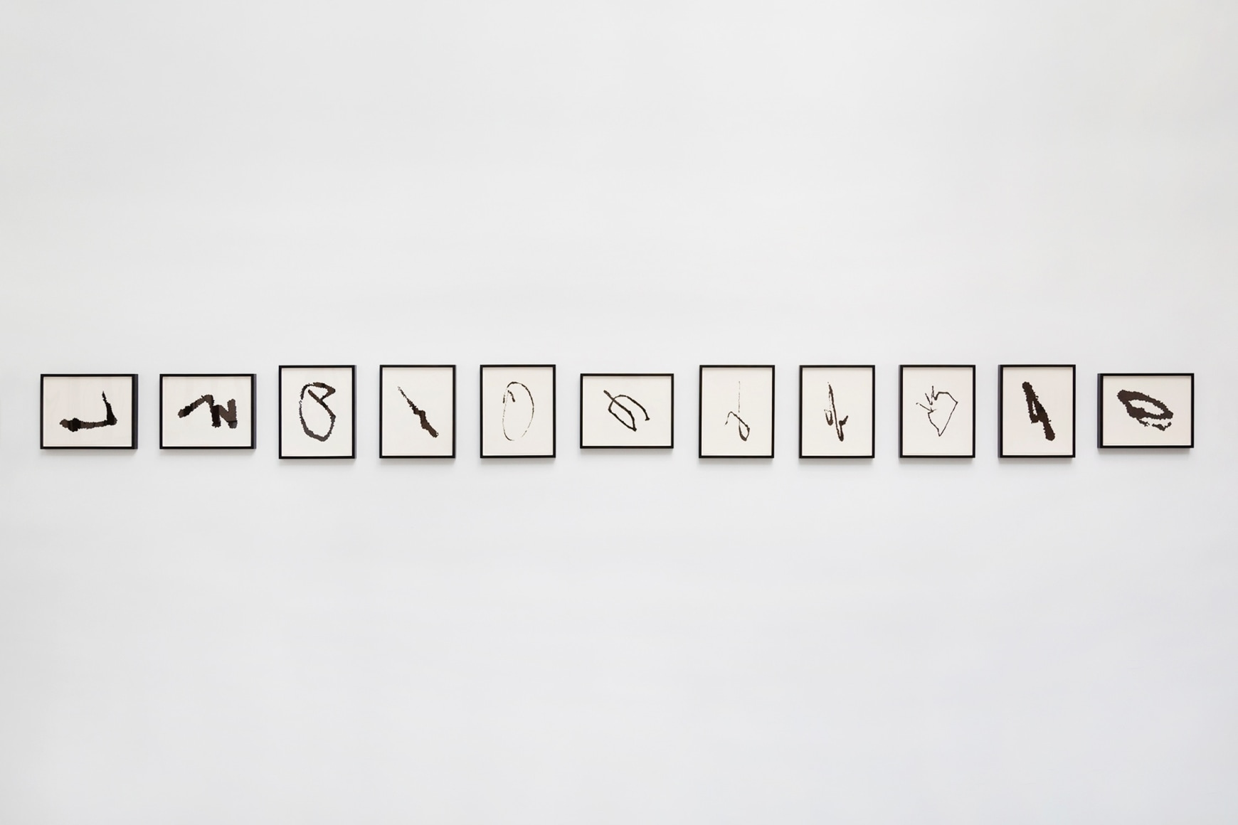 Allan McCollum, Collection of Eleven Writer&#039;s Daughter Drawings