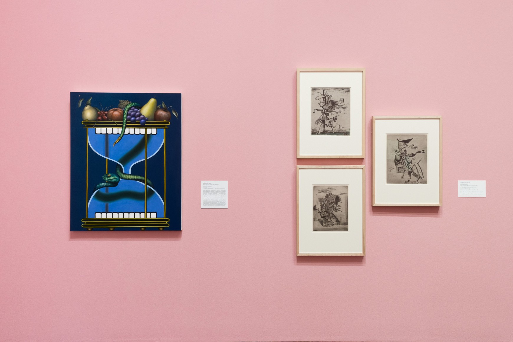 Installation view, Long Live Surrealism! 1924 &ndash; Today, Blanton Museum of Art, Austin, 2024