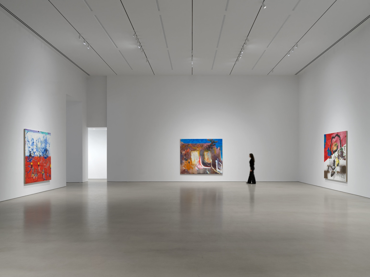 Installation view, Xie Nanxing, Eight Dreams, Petzel, 2025