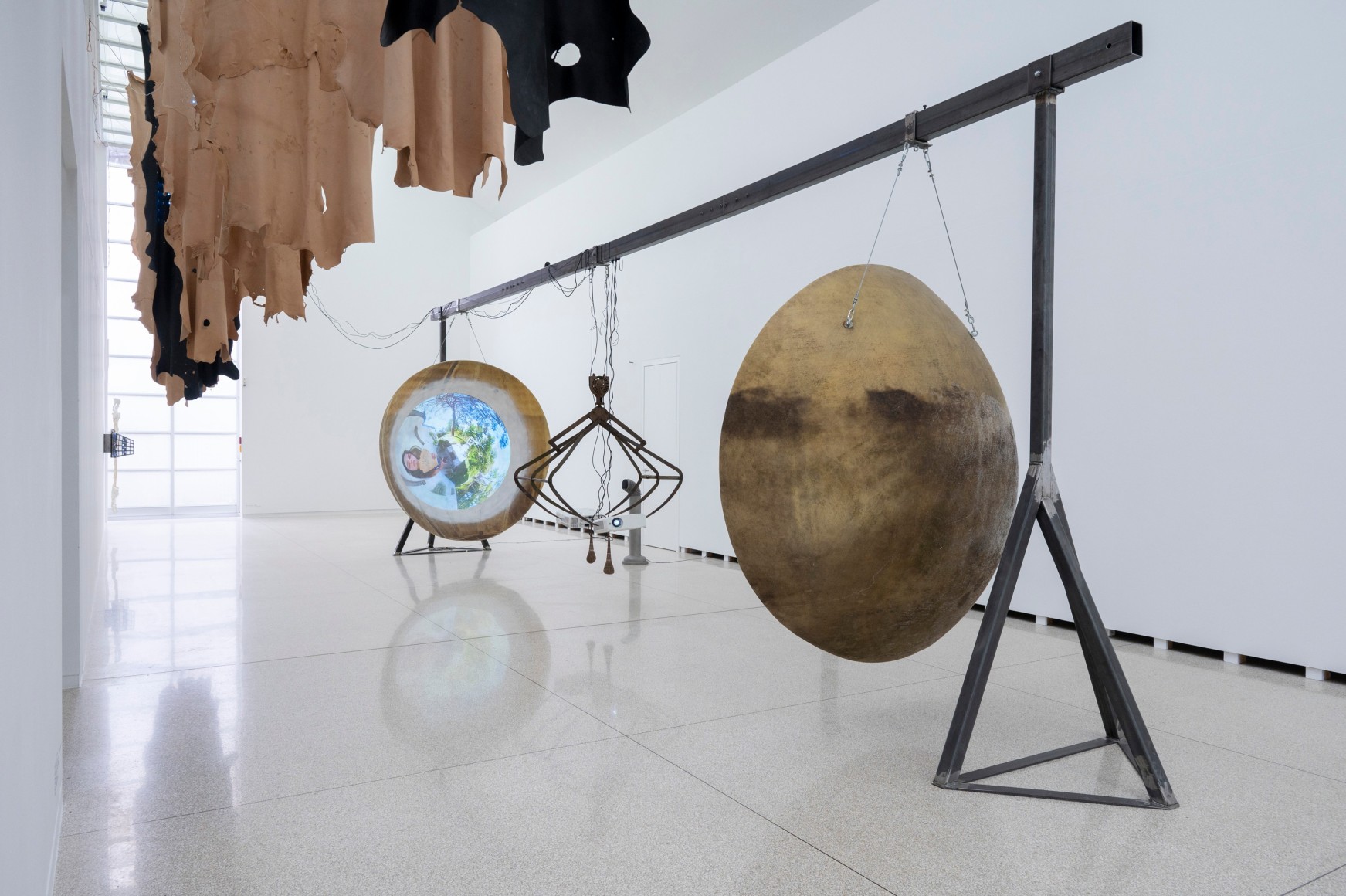 Installation view, Raphaela Vogel,&nbsp;Found Subject, Heidelberger Kunstverein, 2024