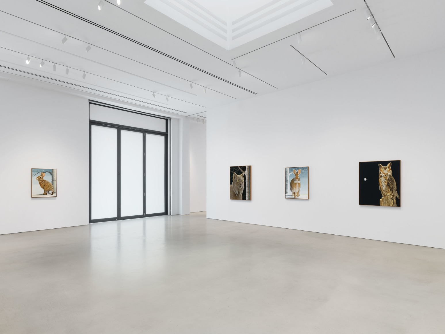 Installation view, Sean Landers, Petzel, 2025