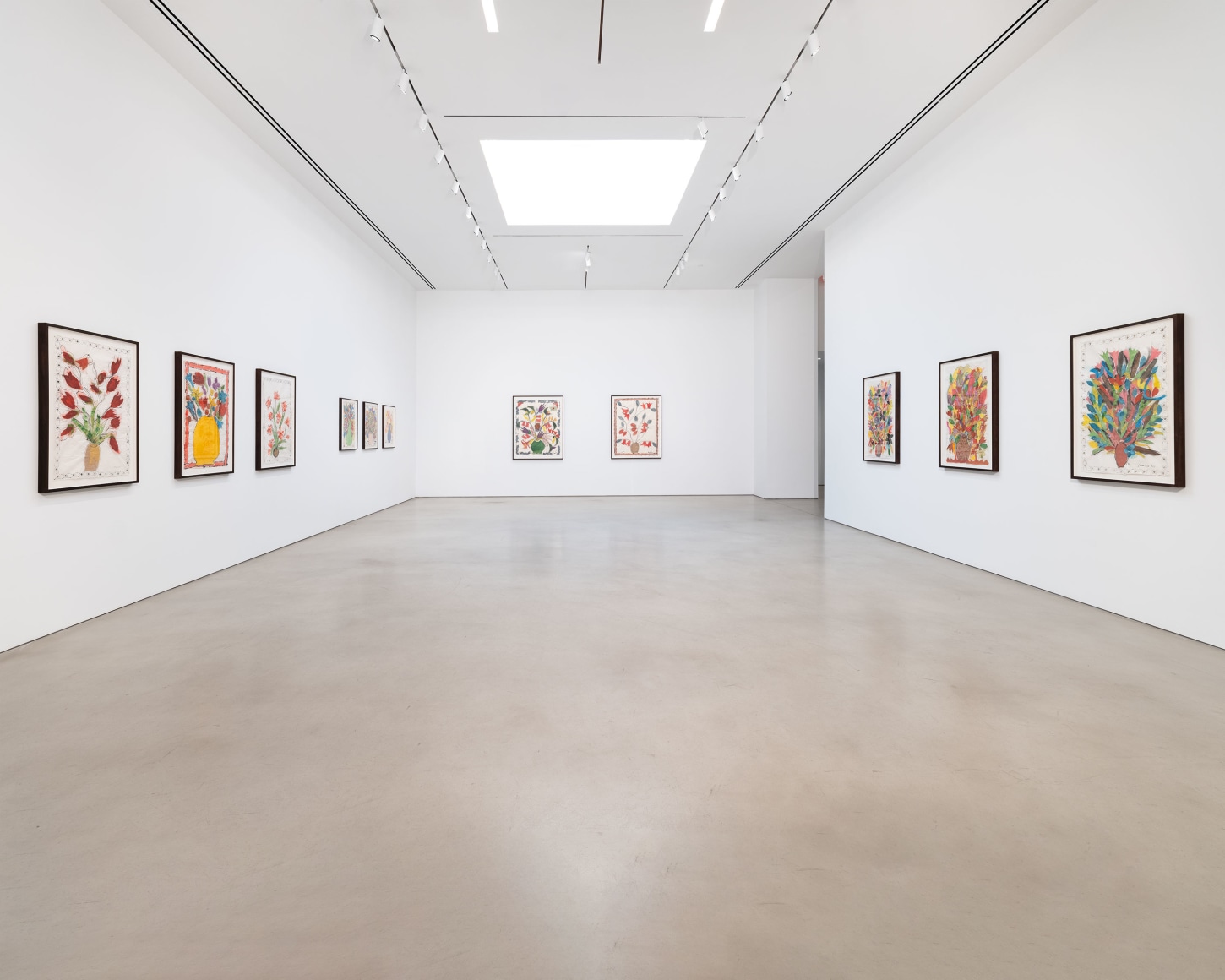 Installation view, Isabella Ducrot, Visited Lands, 2025, Petzel