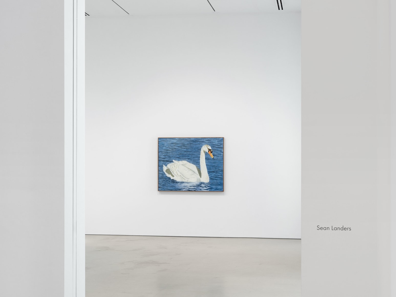 Installation view, Sean Landers, Petzel, 2025