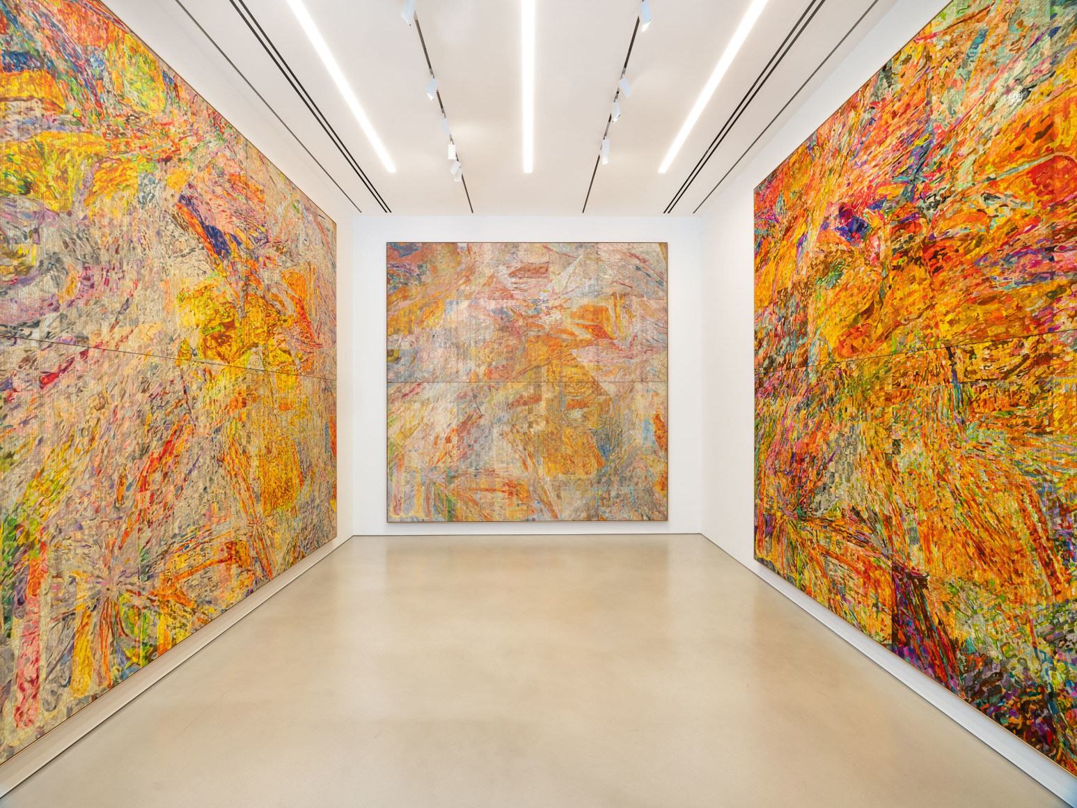 Installation view, Jorge Pardo, Viewing Room Exhibition, 2024, Petzel