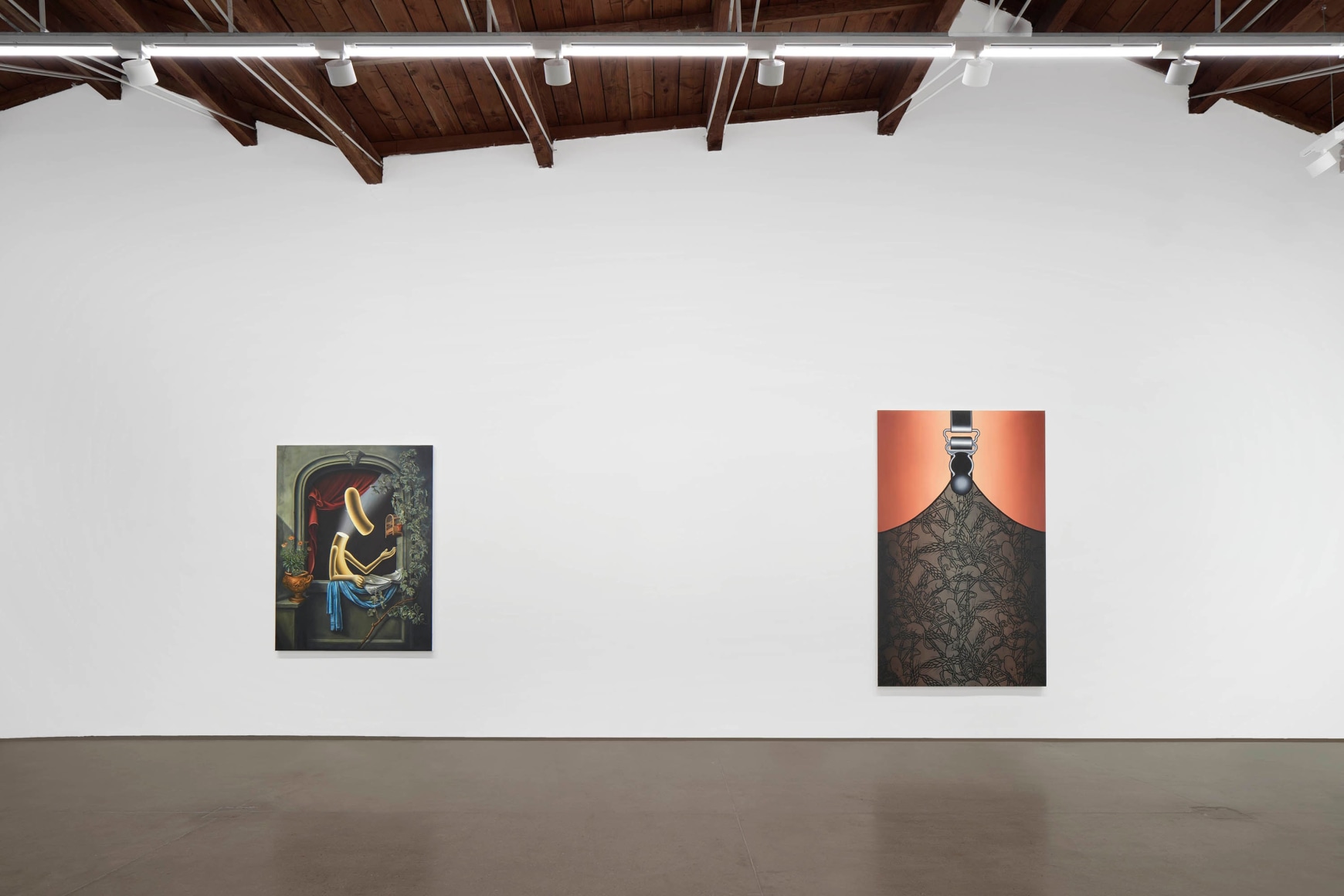 Installation view,&nbsp;Emily Mae Smith, Habitats, Pond Society, Shanghai, 2023