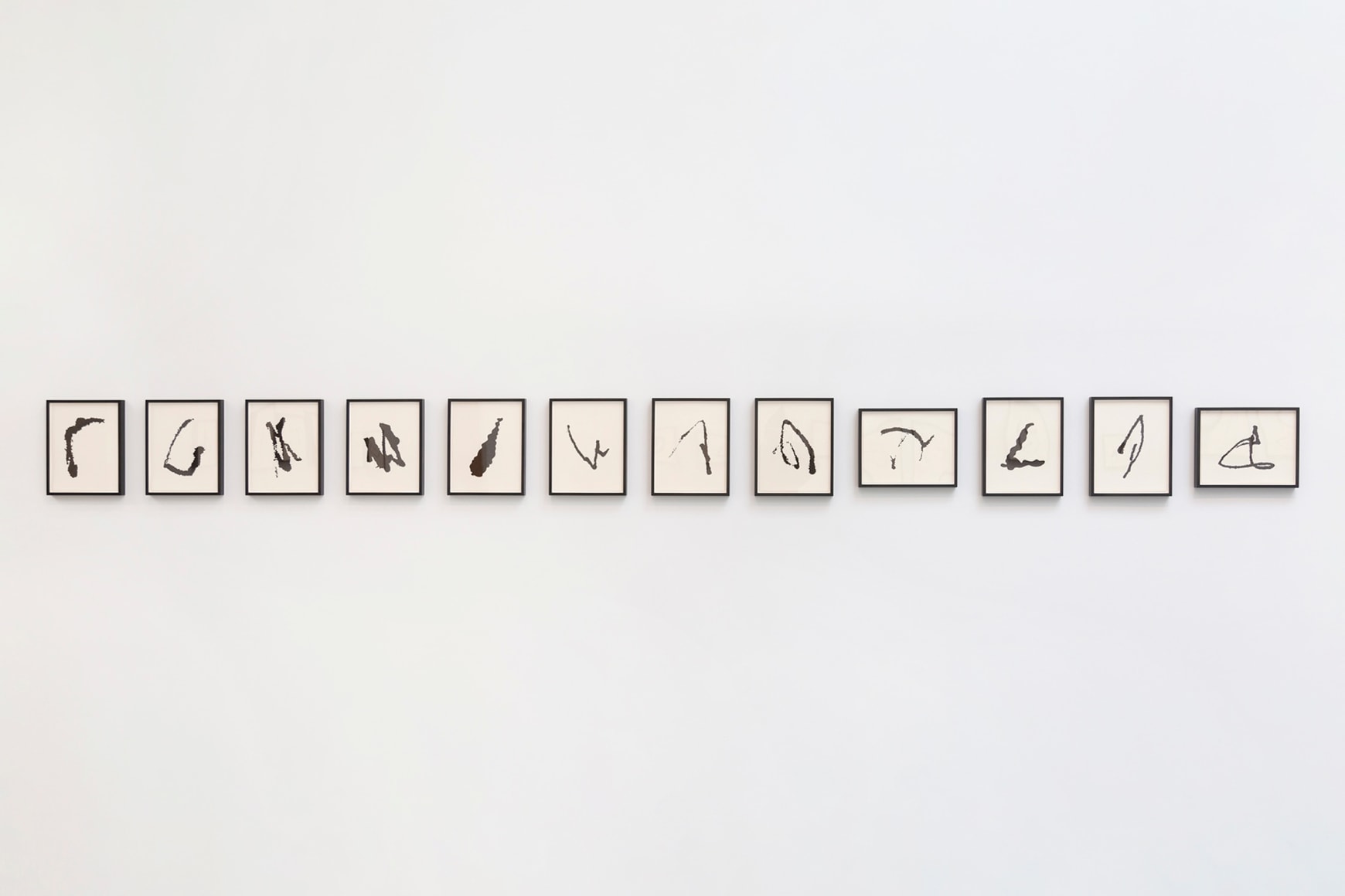 Allan McCollum, Collection of Twelve Writer&#039;s Daughter Drawings