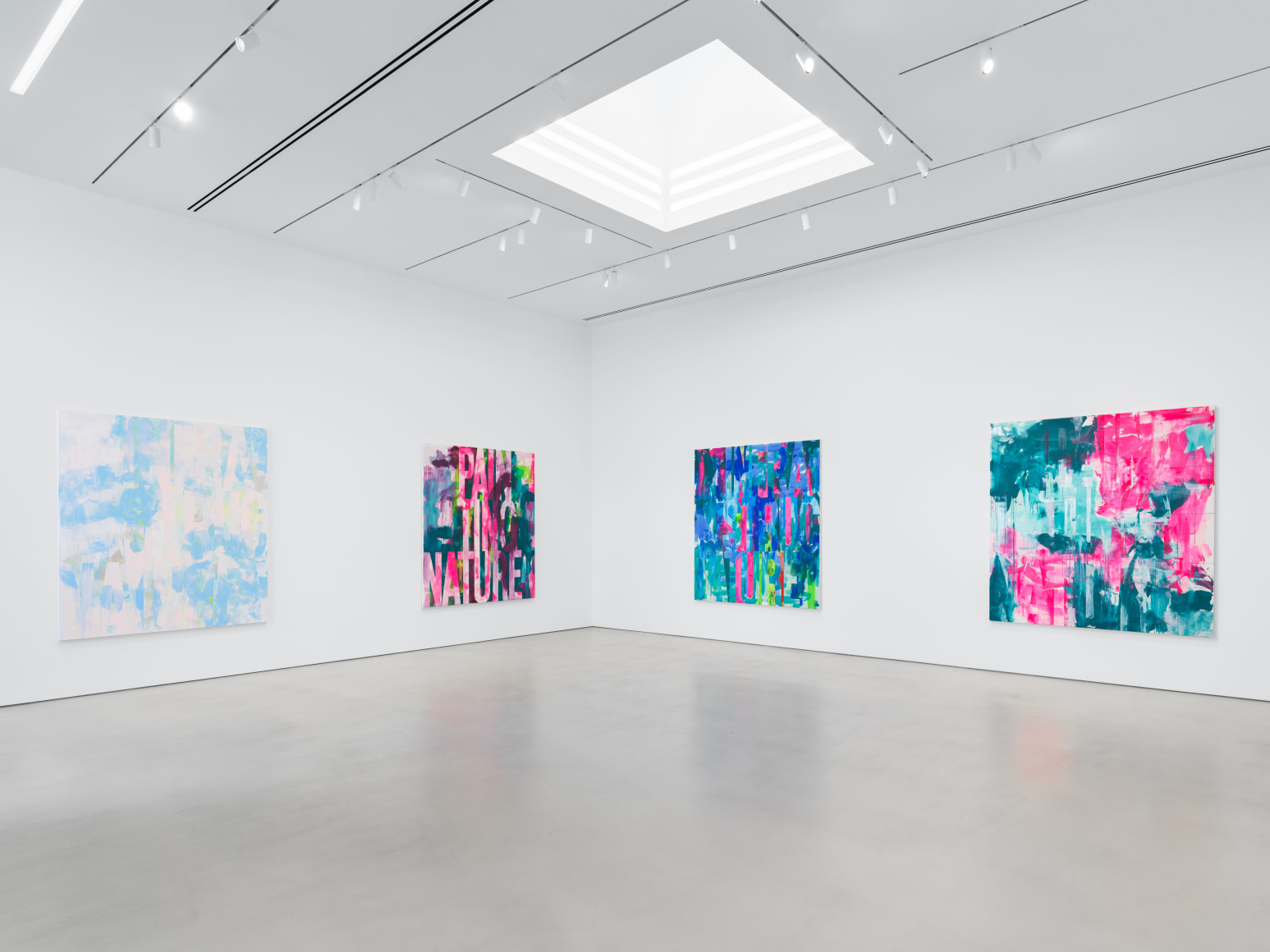 Installation view, Heimo Zobernig,&nbsp;Untitled,&nbsp;Petzel, 2022