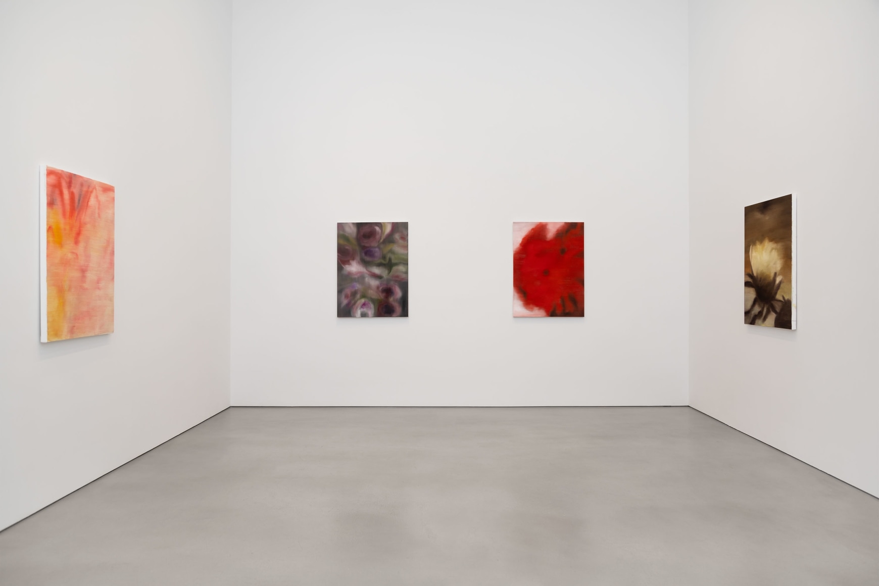 Installation view, Ross Bleckner, Petzel, 2025