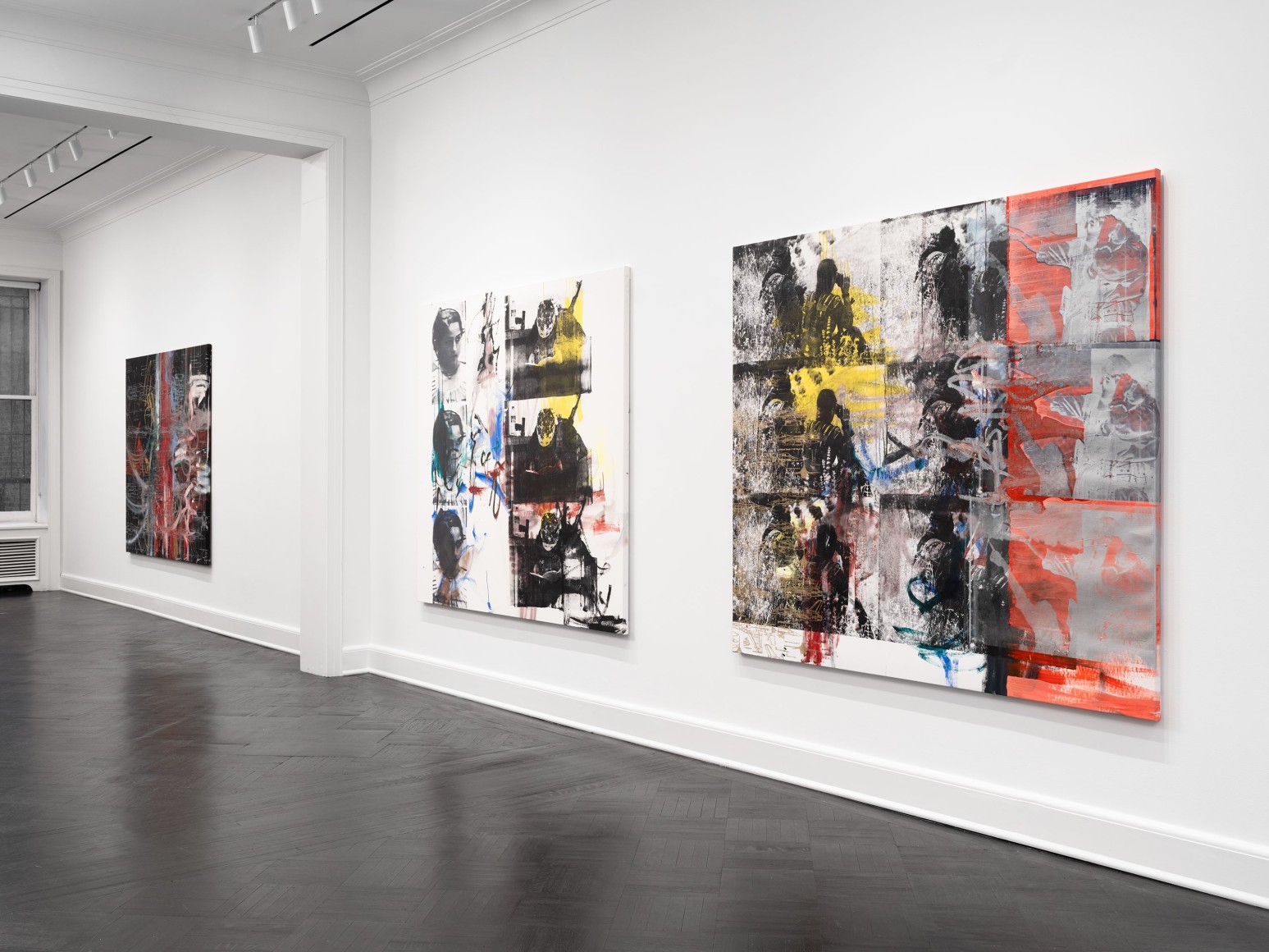 Installation view, Leyla Yenirce, Eye Level, 2024, Petzel