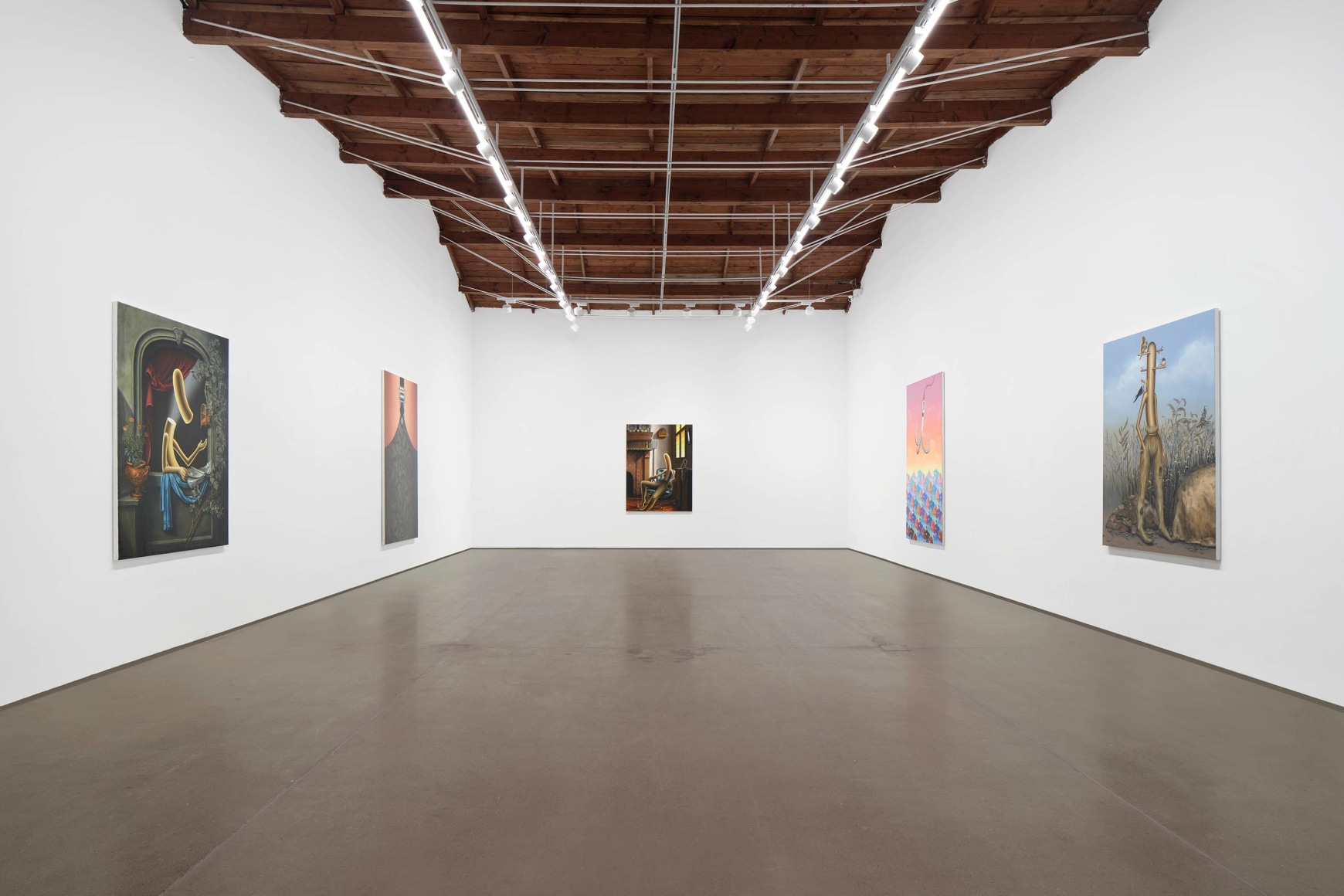 Installation view,&nbsp;Emily Mae Smith, Habitats, Pond Society, Shanghai, 2023