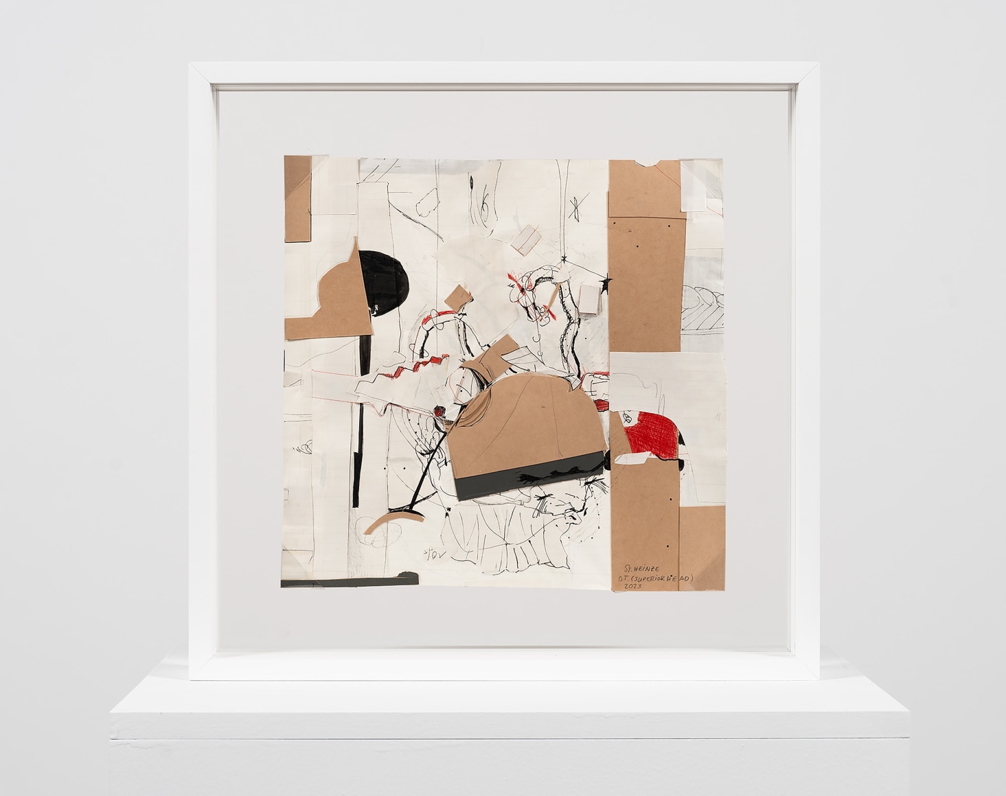 Stefanie Heinze, O.T. (Superior Head) / O.T. (Humble Physique)&nbsp;, 2023