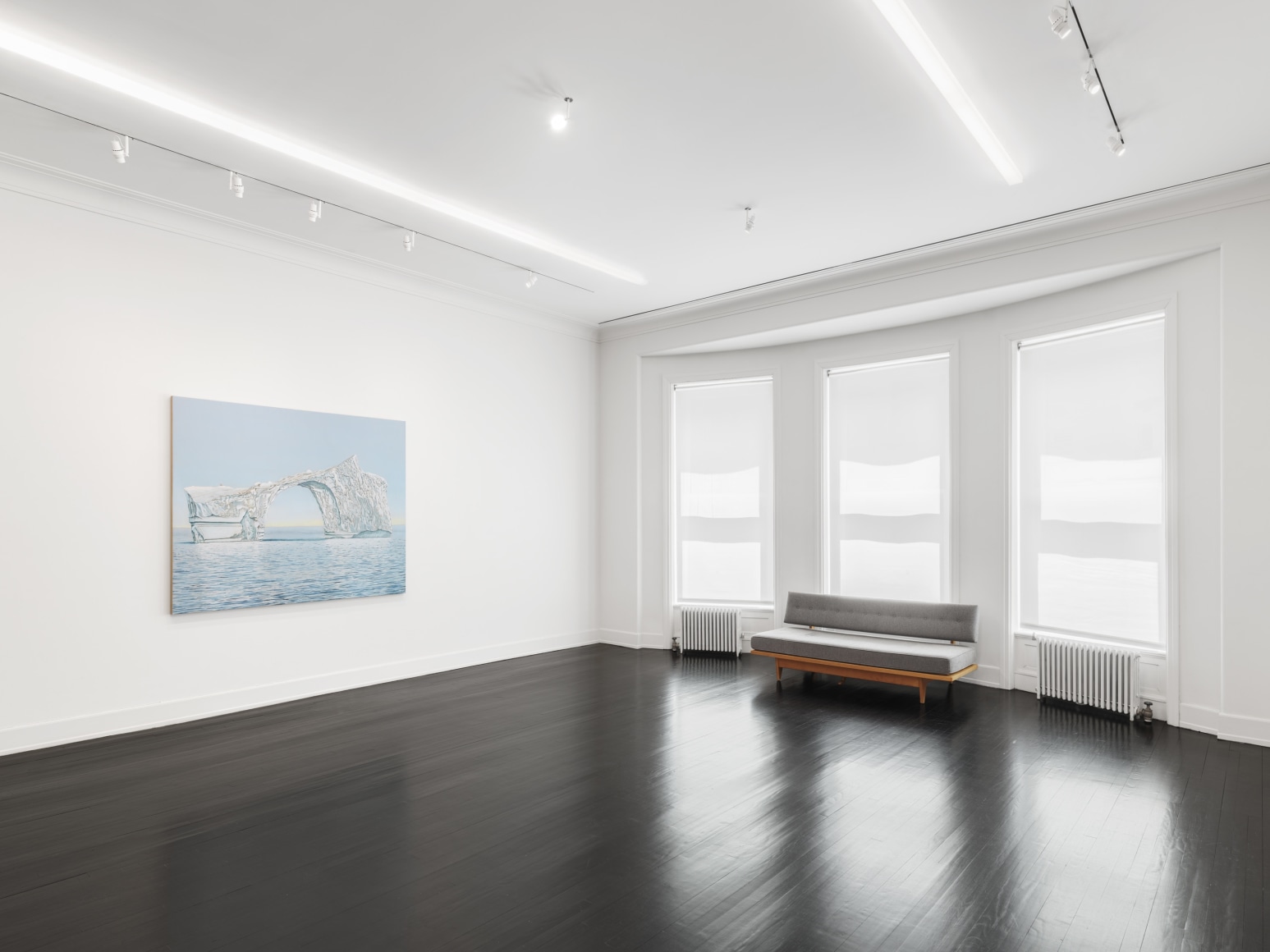 Installation view, Sean Landers, Unnatural Disasters, Petzel, 2022