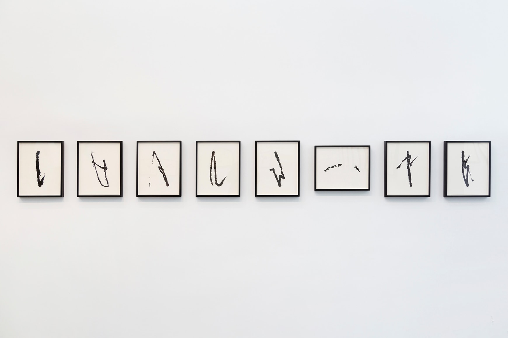 Allan McCollum, Collection of Eight Writer&#039;s Daughter Drawings