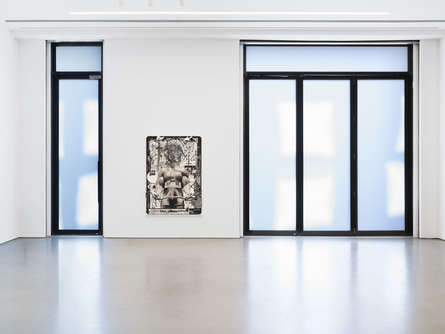 Installation View, Hiroki Tsukuda, The Days of Humans, Petzel, 2024