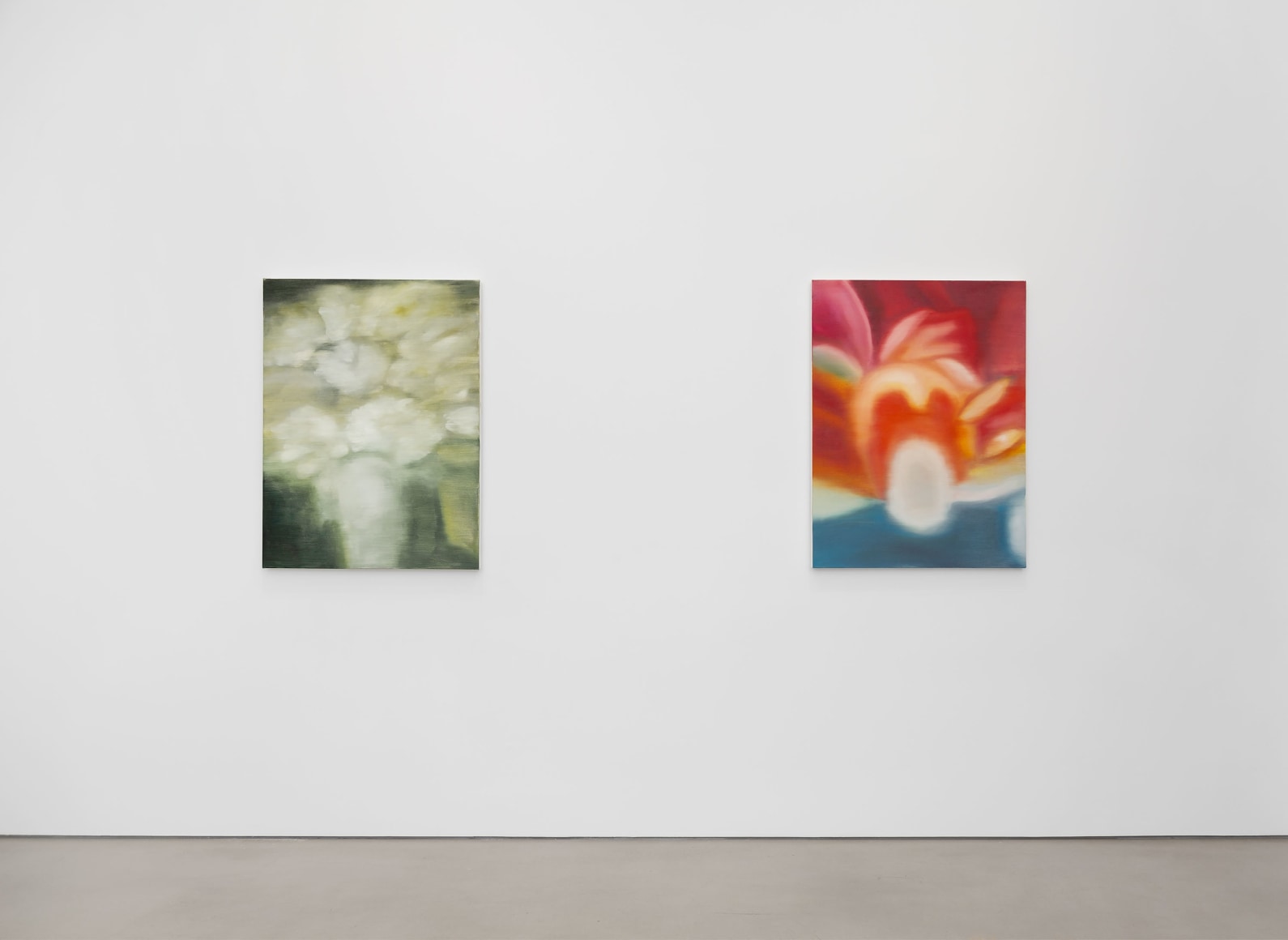Installation view, Ross Bleckner, Petzel, 2025