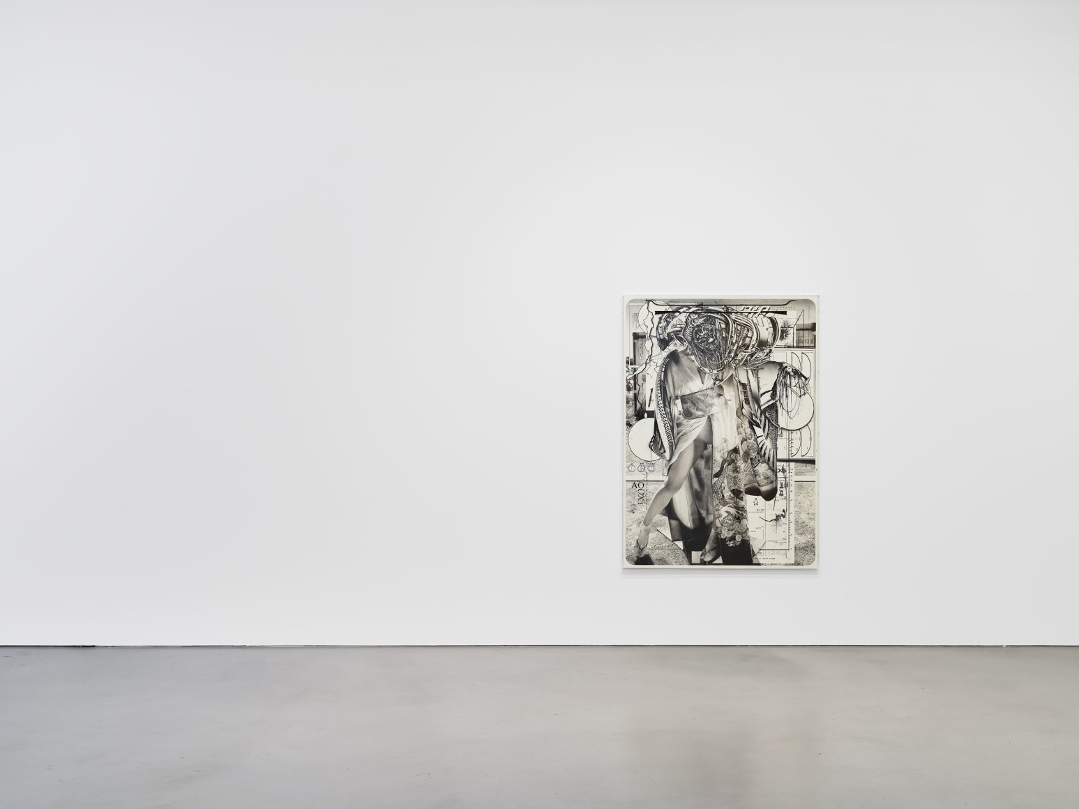 Installation View, Hiroki Tsukuda, The Days of Humans, Petzel, 2024