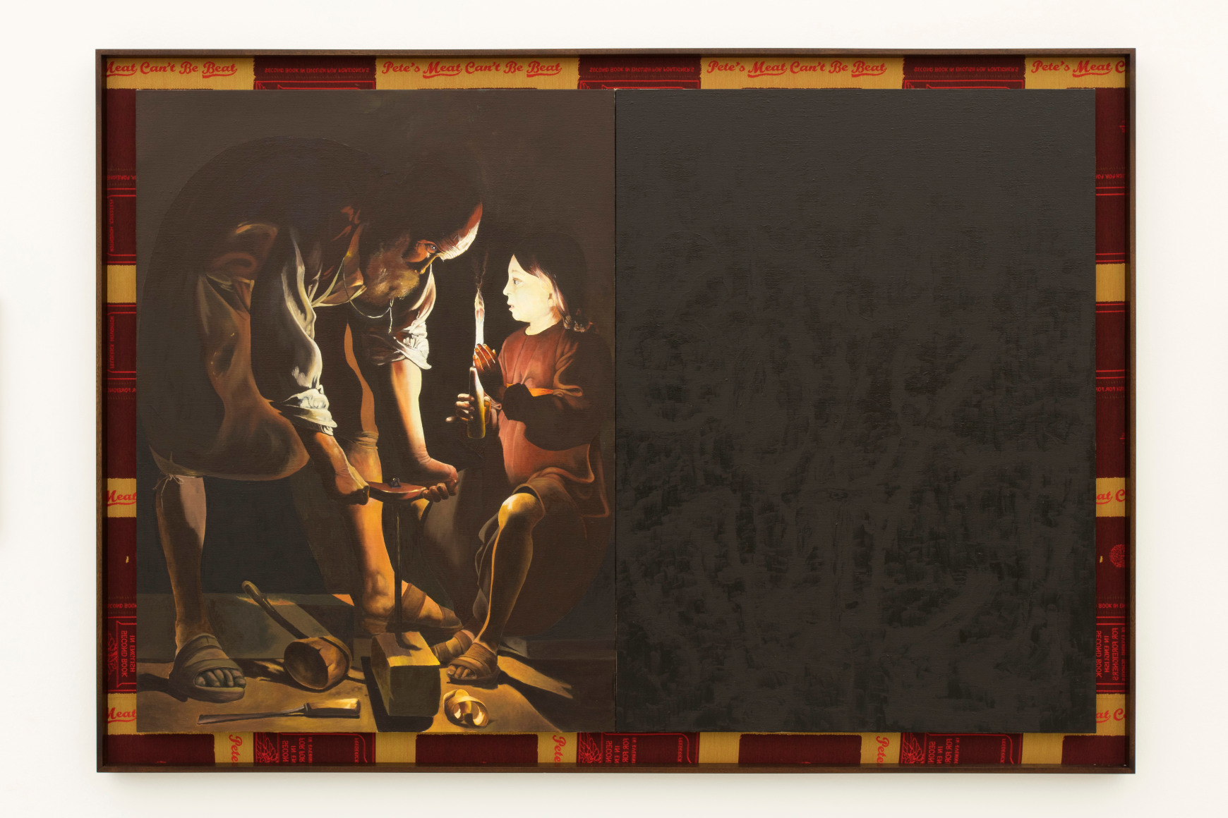 Stephen Prina, English for Foreigners: Georges de La Tour/Andy Warhol, 2017