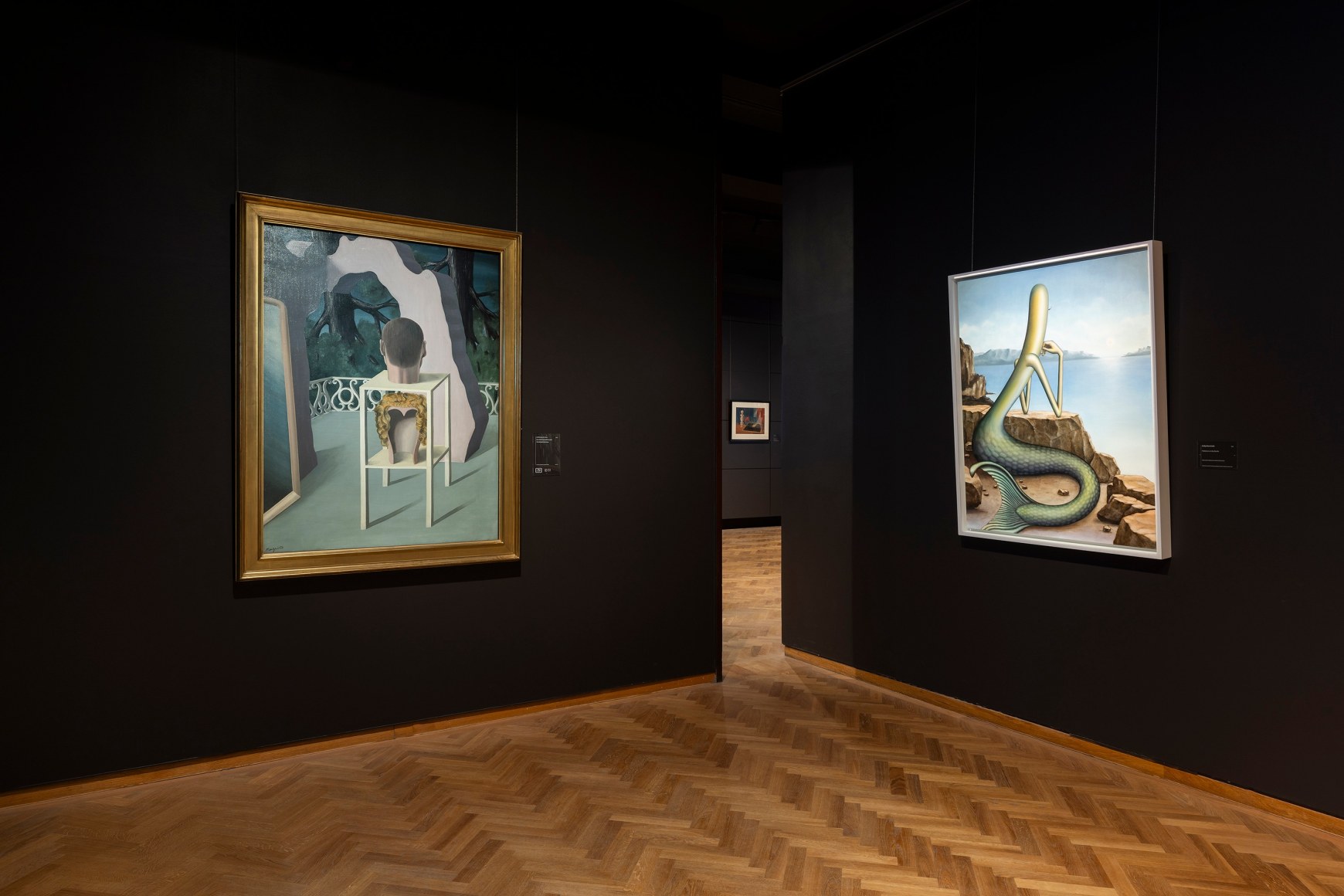 Installation view,&nbsp;Emily Mae Smith x Ren&eacute; Magritte, Magritte Museum, Brussels, 2024