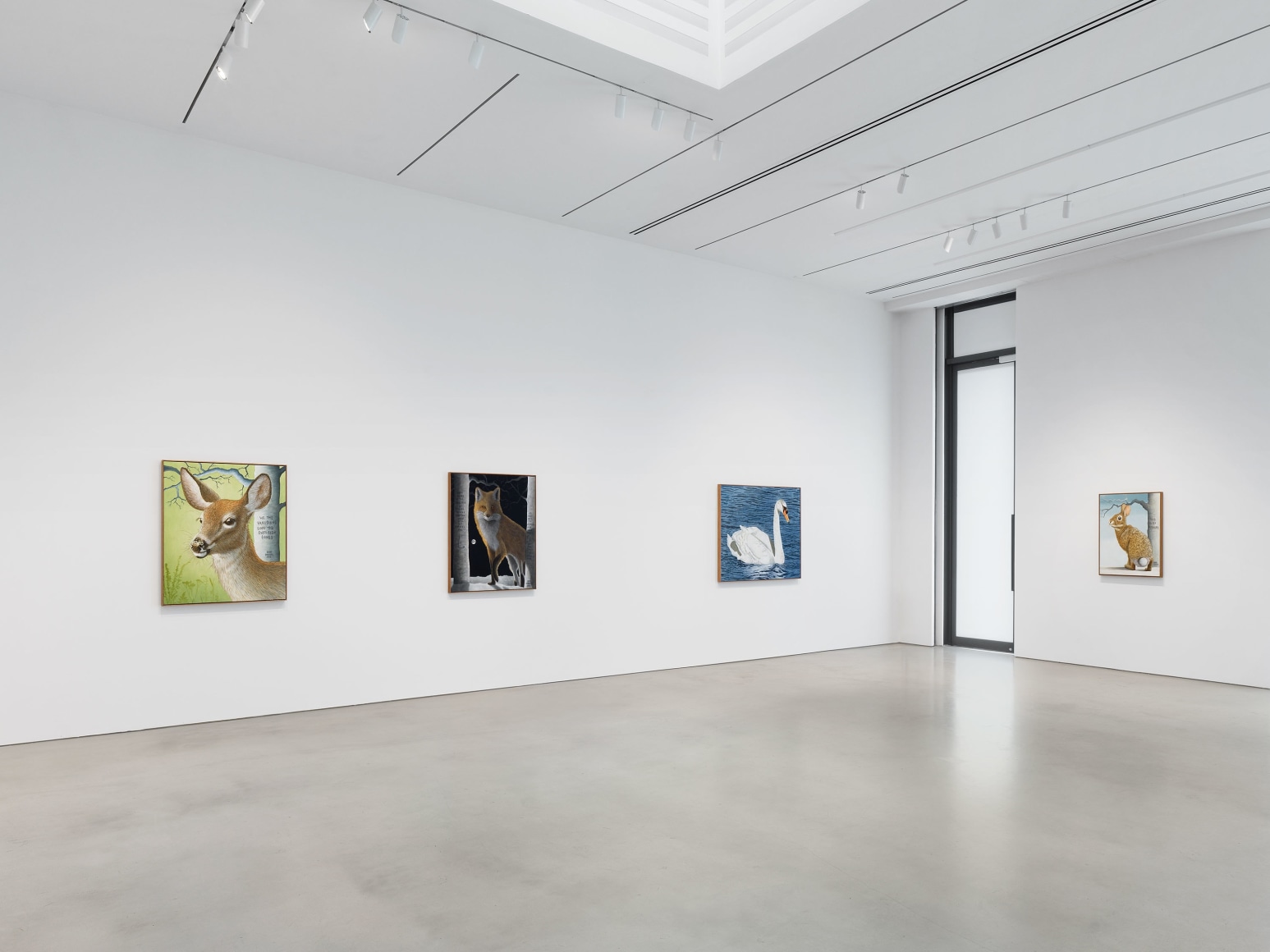 Installation view, Sean Landers, Petzel, 2025