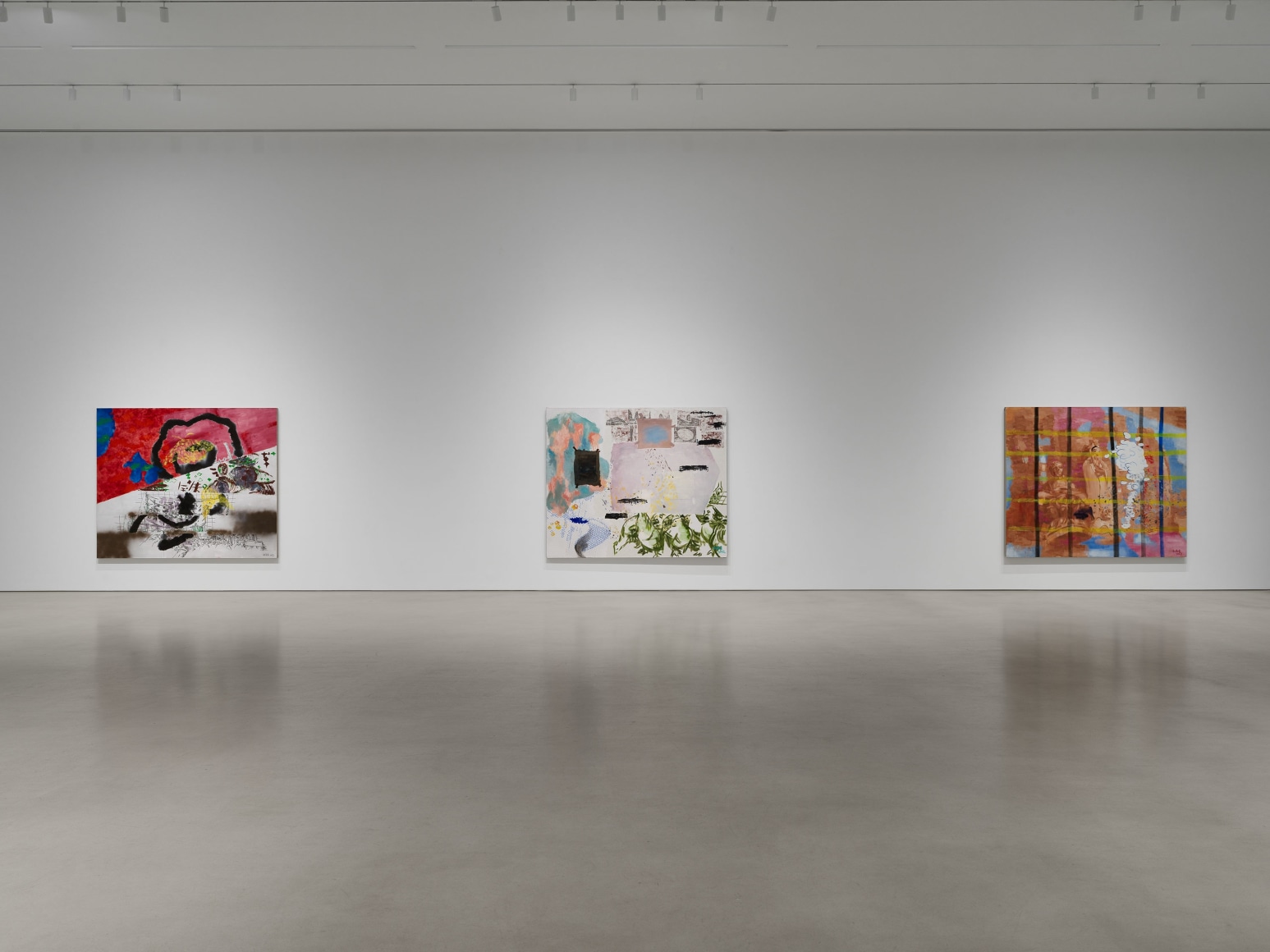 Installation view, Xie Nanxing, Eight Dreams, Petzel, 2025