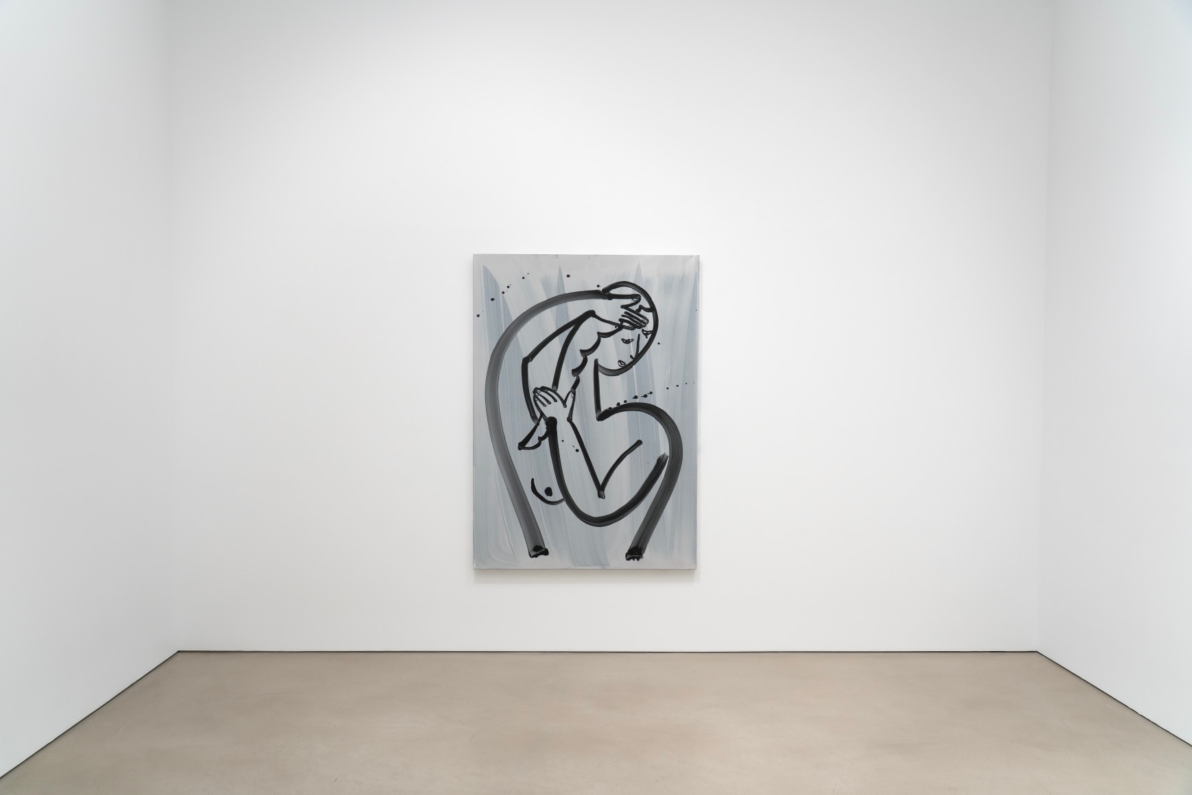 Installation view, The Viewing Room: Grace Weaver, Petzel, 2025.