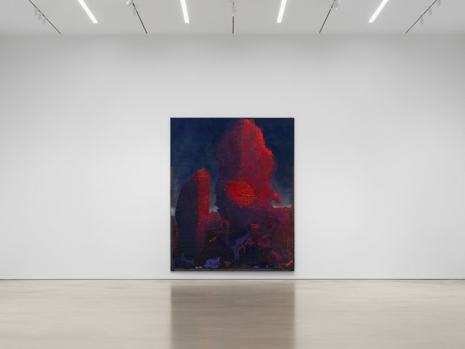 Installation view, Austin Martin White, Tracing Delusionships, Petzel, 2025. Photos by Dan Bradica. Courtesy of the artist and Petzel, New York.