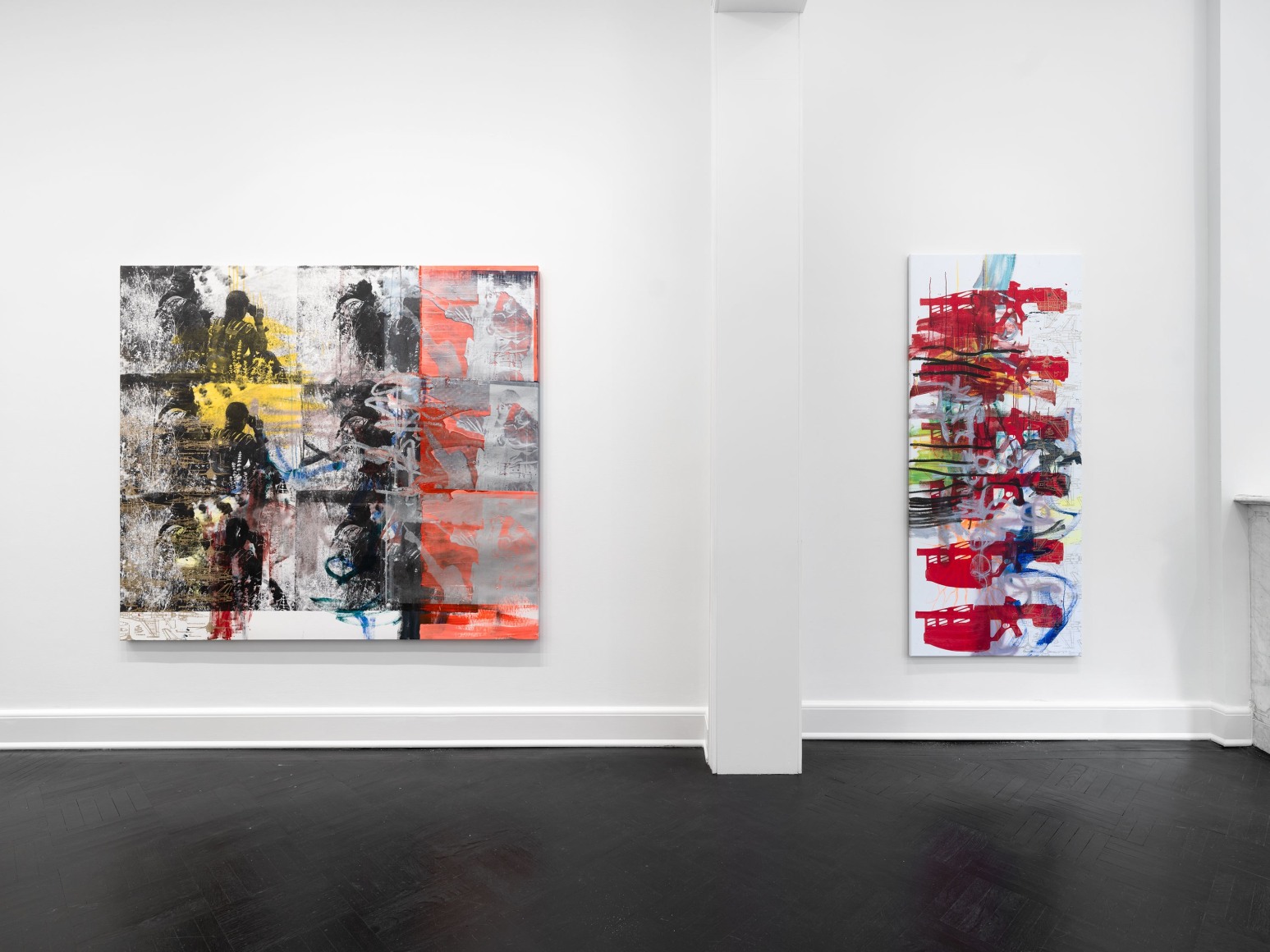 Installation view, Leyla Yenirce, Eye Level, 2024, Petzel