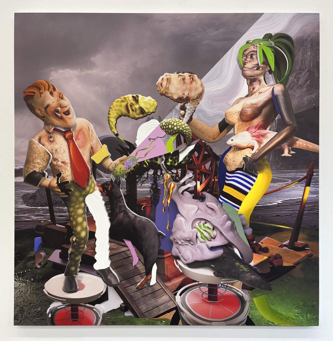 Pieter Schoolwerth, Beachy Head BodySwap (Rigged #49)