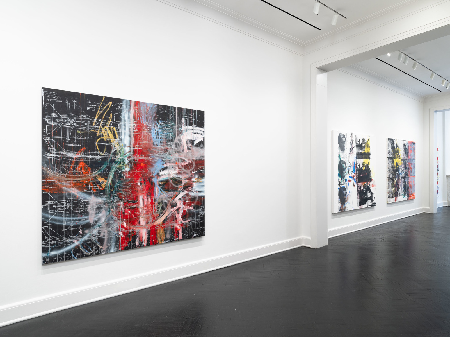 Installation view, Leyla Yenirce, Eye Level, 2024, Petzel