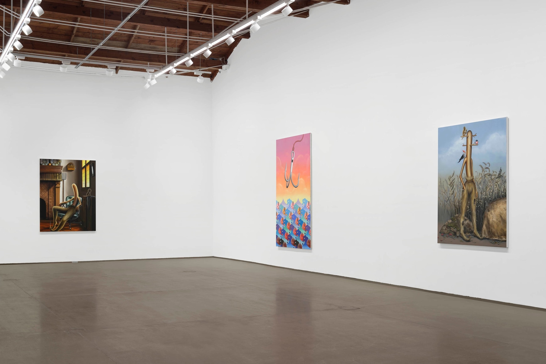 Installation view,&nbsp;Emily Mae Smith, Habitats, Pond Society, Shanghai, 2023