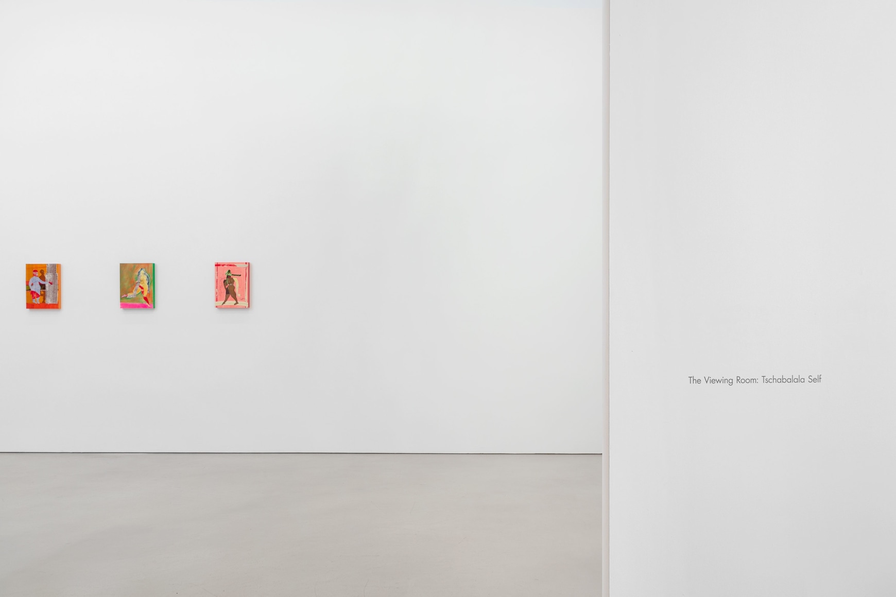 Installation view, Tschabalala Self, Petzel, 2025