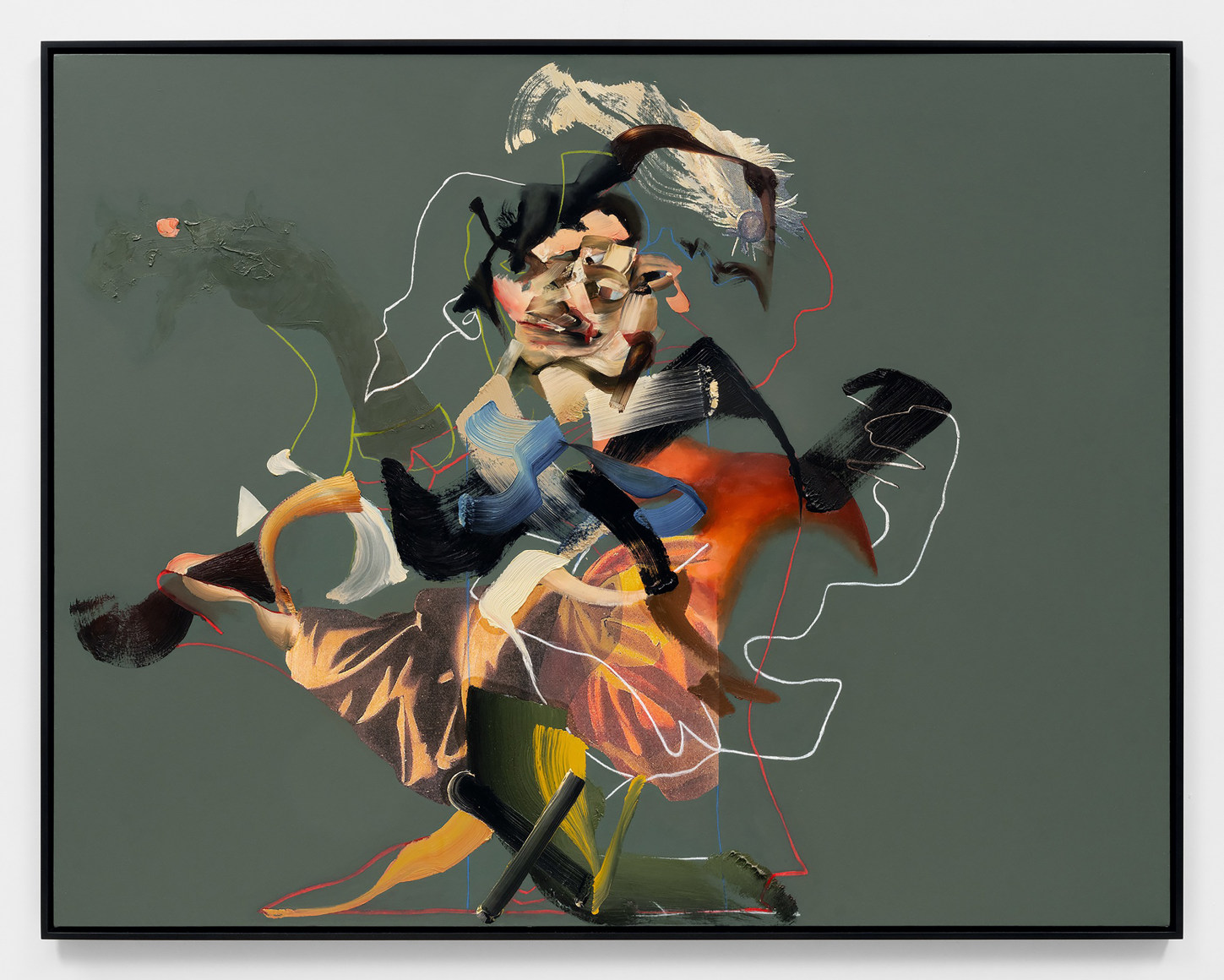 Pieter Schoolwerth, Portrait of &quot;The Concert&quot; (after Van Baburen), 2011