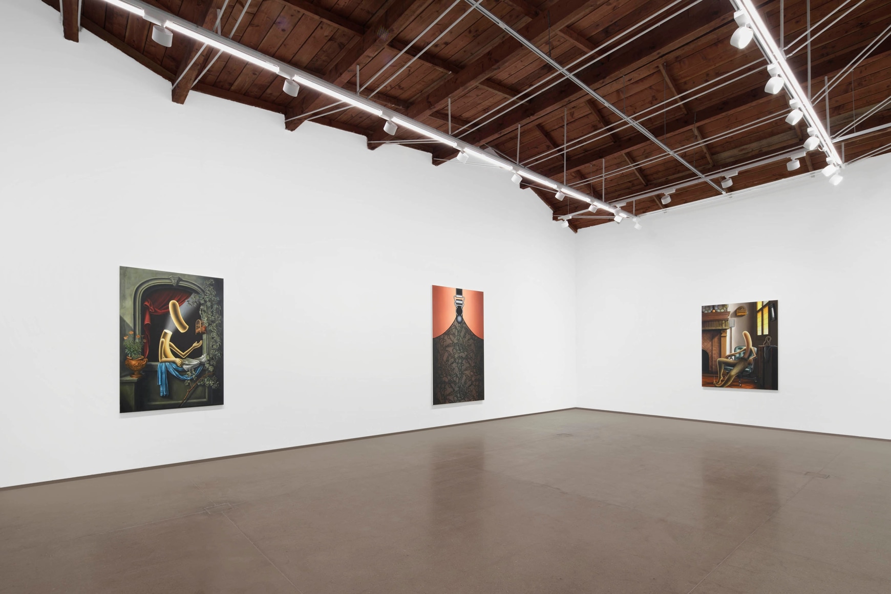 Installation view,&nbsp;Emily Mae Smith, Habitats, Pond Society, Shanghai, 2023